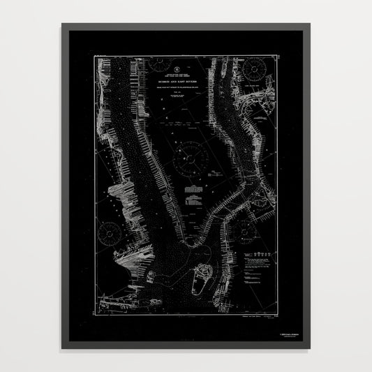 Hudson and East Rivers 1941