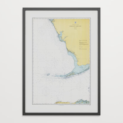 Habana to Tampa Bay 1916 - undefined Print Only