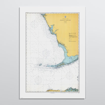 Habana to Tampa Bay 1916 - M (A2 (42 x 59.4 cm)) Print Only