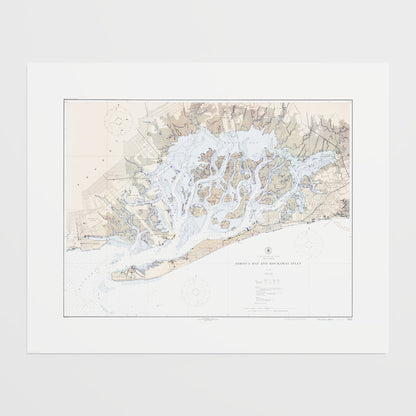 Jamaica Bay And Rockaway Inlet 1924 - S (40x50 cm / 16x20″) Print Only