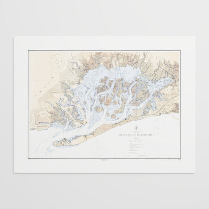 Jamaica Bay And Rockaway Inlet 1924 - L (60x80 cm / 24x32″) Print Only