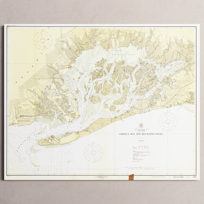 Jamaica Bay And Rockaway Inlet 1924