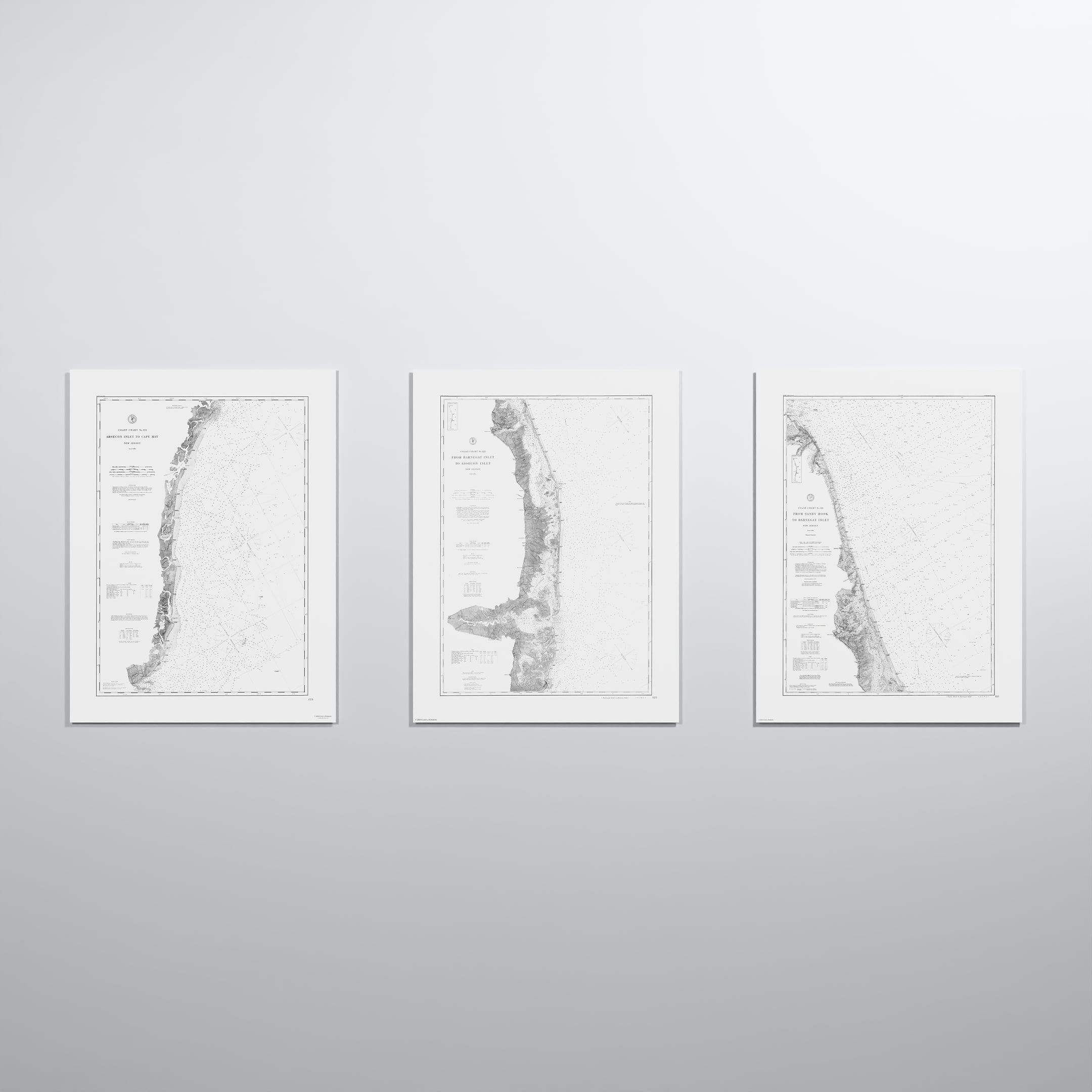 Jersey Shore Triptych