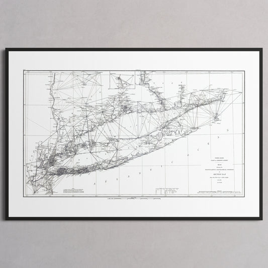 Long Island Sound Triangulation 1881