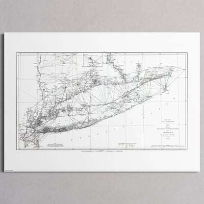 Long Island Sound Triangulation 1881