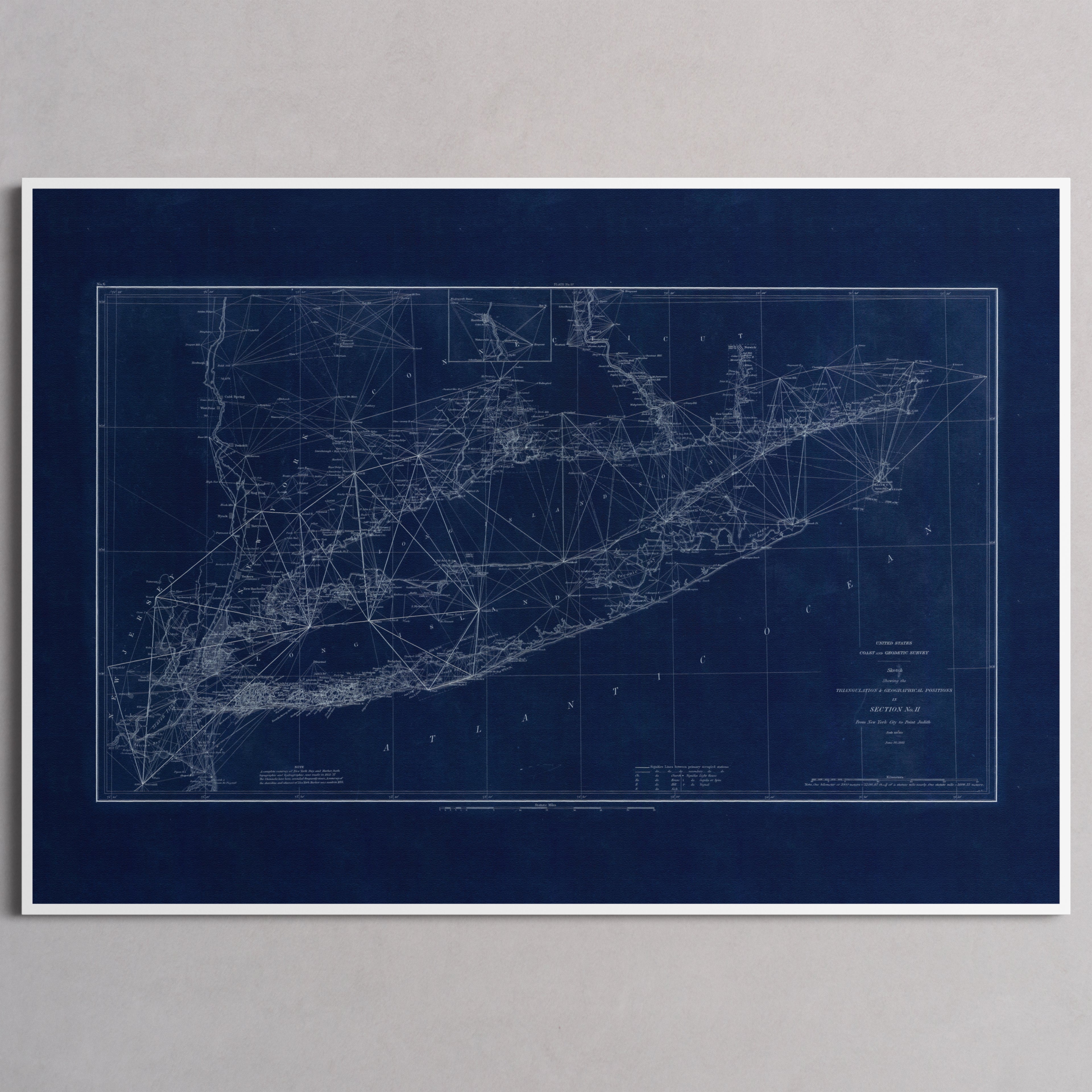 Long Island Sound Triangulation Indigo