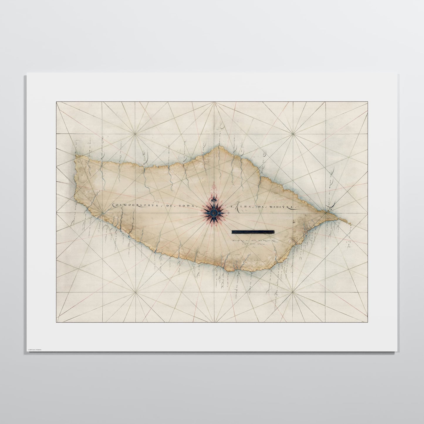 Madeira 1600 - L (60x80 cm / 24x32″) Print Only