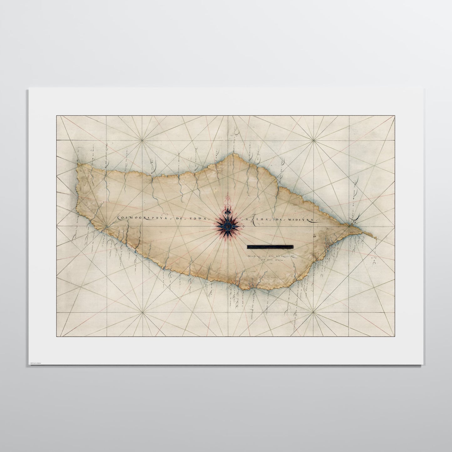 Madeira 1600 - XL (70x100 cm / 28x40″) Print Only