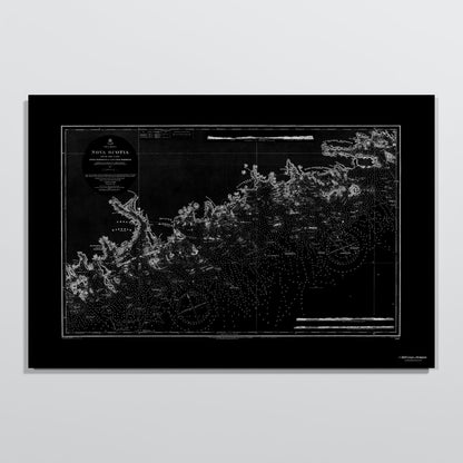 Nova Scotia 1857 - S (30x45 cm / 12x18″) Print Only