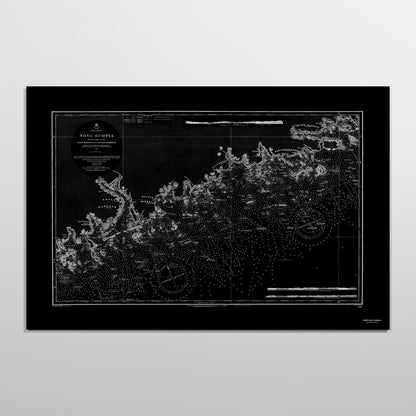 Nova Scotia 1857 - L (60x90 cm / 24x36″) Print Only