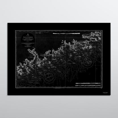 Nova Scotia 1857 - XL (70x100 cm / 28x40″) Print Only