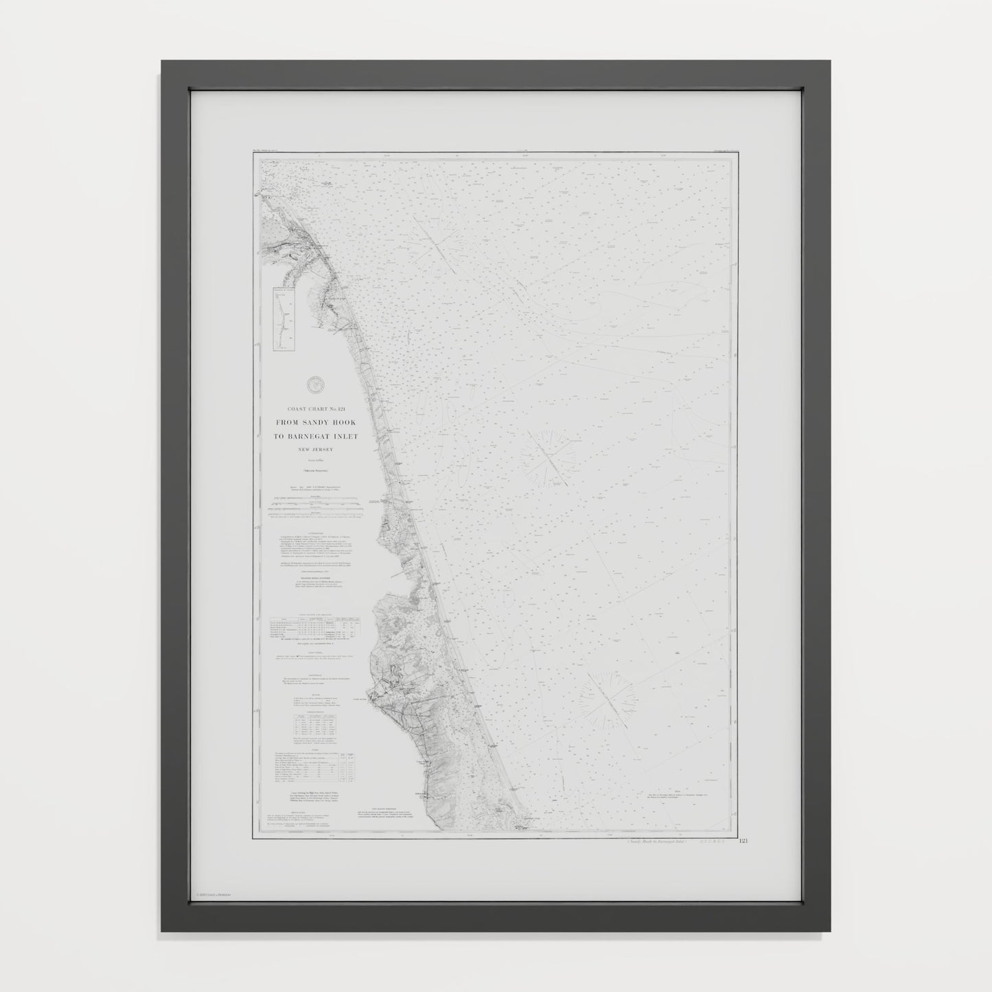 Sandy Hook To Barnegat Inlet 1886