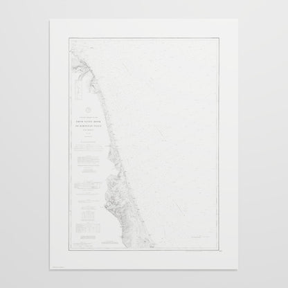 Sandy Hook To Barnegat Inlet 1886 - undefined Print Only