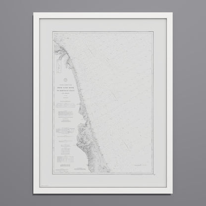 Sandy Hook To Barnegat Inlet 1886 - undefined Print Only