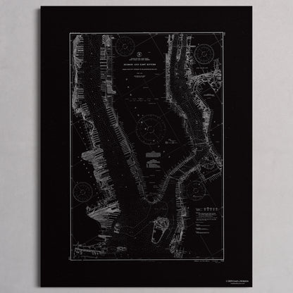 Hudson and East Rivers 1941 - M (45x60 cm / 18x24″) Print Only