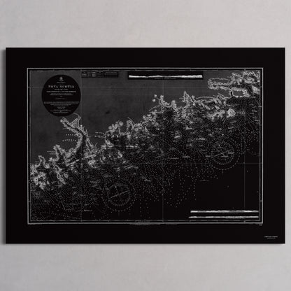 Nova Scotia 1857 - XL (70x100 cm / 28x40″) Print Only