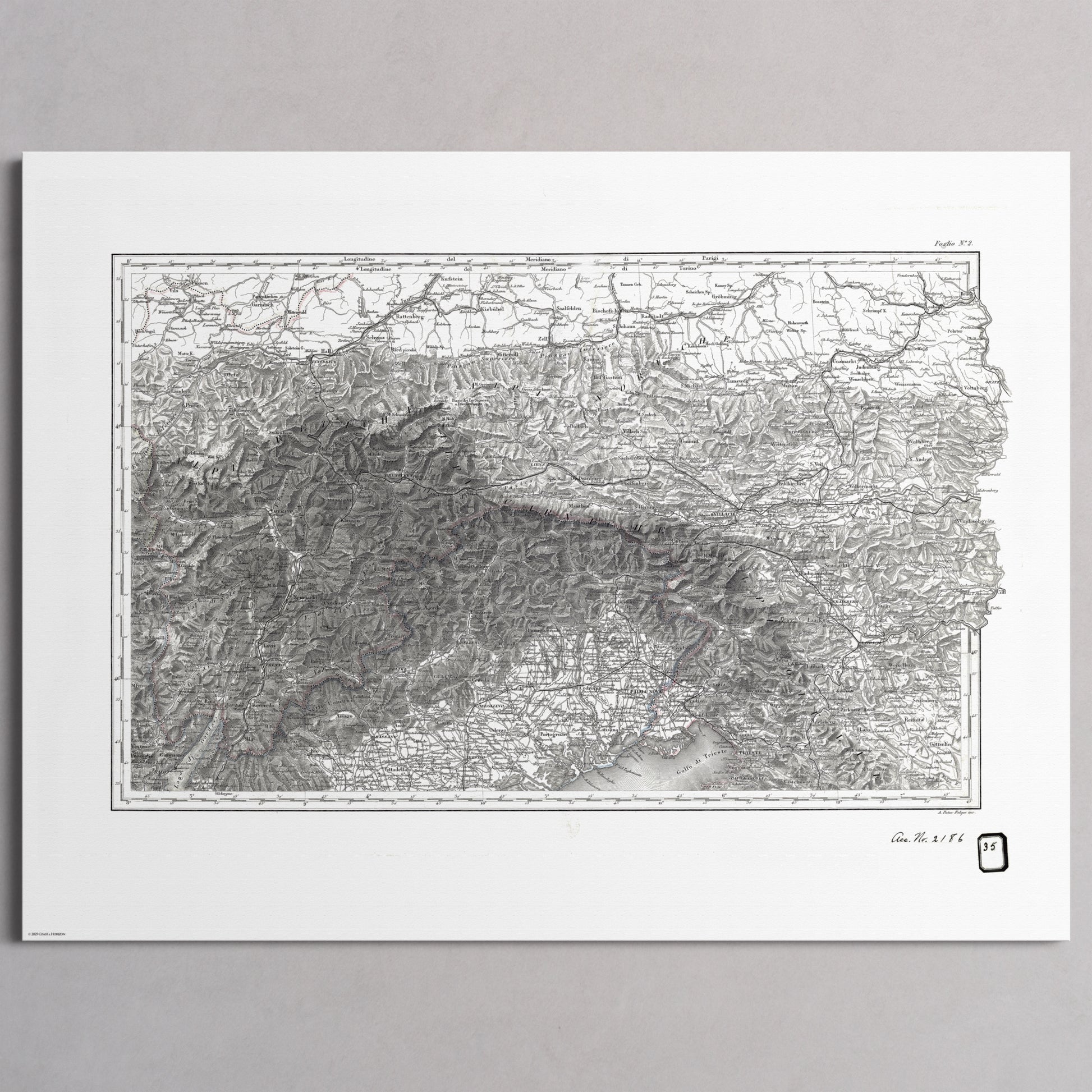 Alpi Italiano EST - M (45x60 cm / 18x24″) Print Only