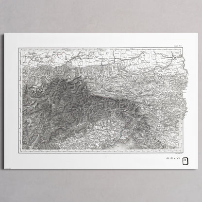 Alpi Italiano EST - XL (70x100 cm / 28x40″) Print Only