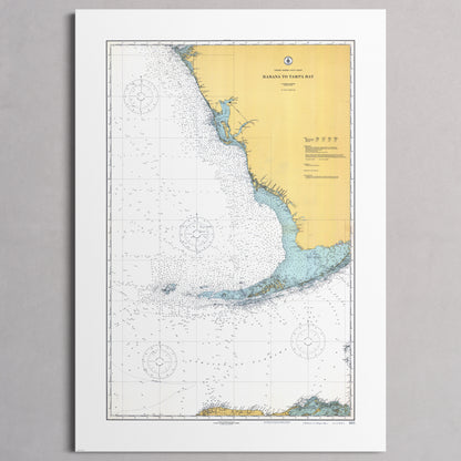 Habana to Tampa Bay 1916 - XL (70x100 cm / 28x40″) Print Only