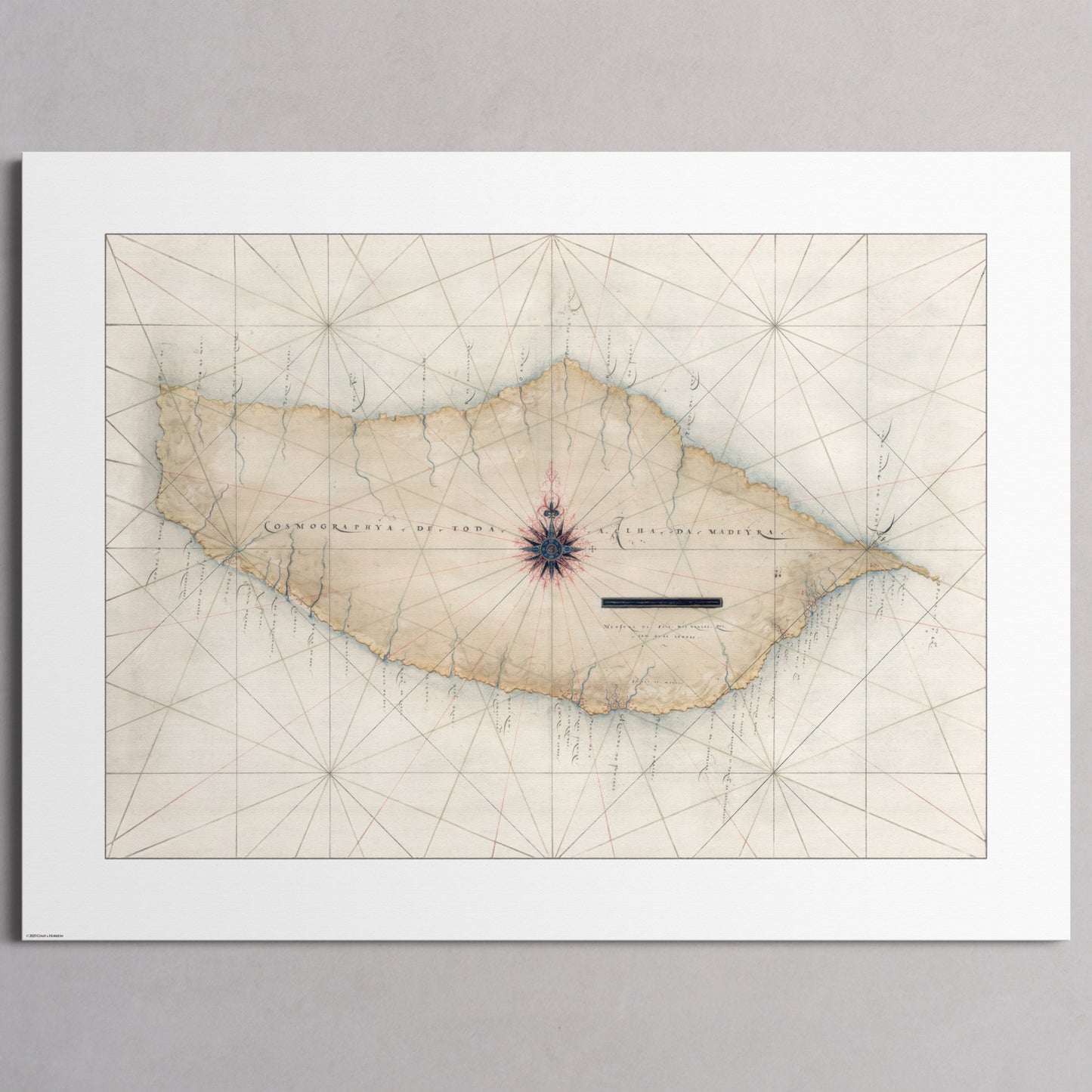 Madeira 1600 - L (60x80 cm / 24x32″) Print Only