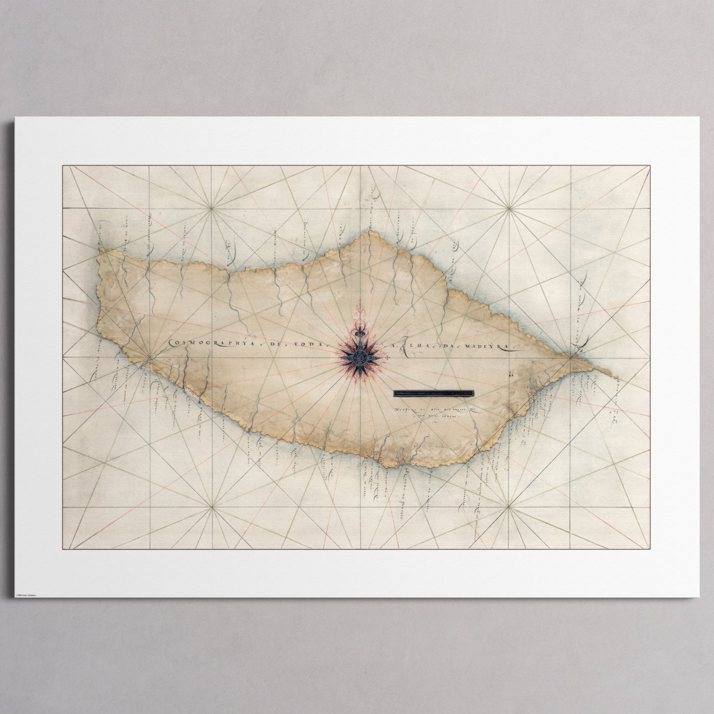 Madeira 1600 - XL (70x100 cm / 28x40″) Print Only