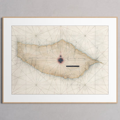 Madeira 1600 - L (60x80 cm / 24x32″) Natural Frame