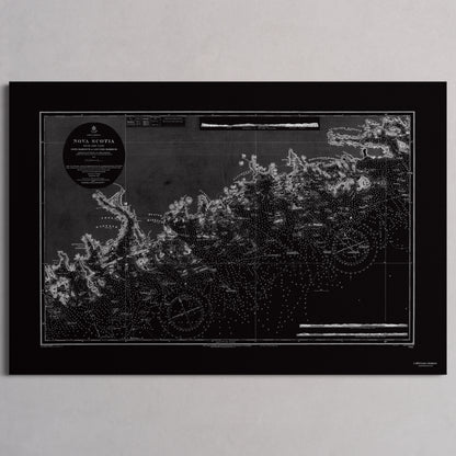Nova Scotia 1857 - L (60x90 cm / 24x36″) Print Only